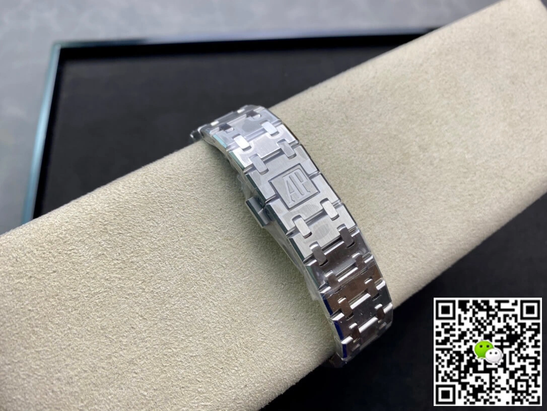 Audemars Piguet Royal Oak 67650ST.OO.1261ST.01 JF Factory 1:1 Best Edition Replica Watch Blue Dial Swiss Quartz